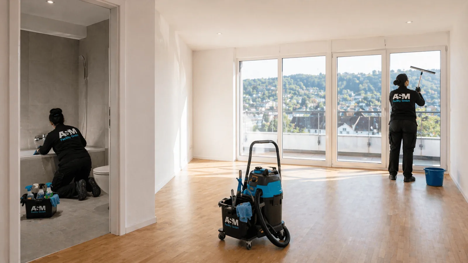 Umzugsreinigung durch ASM Facility